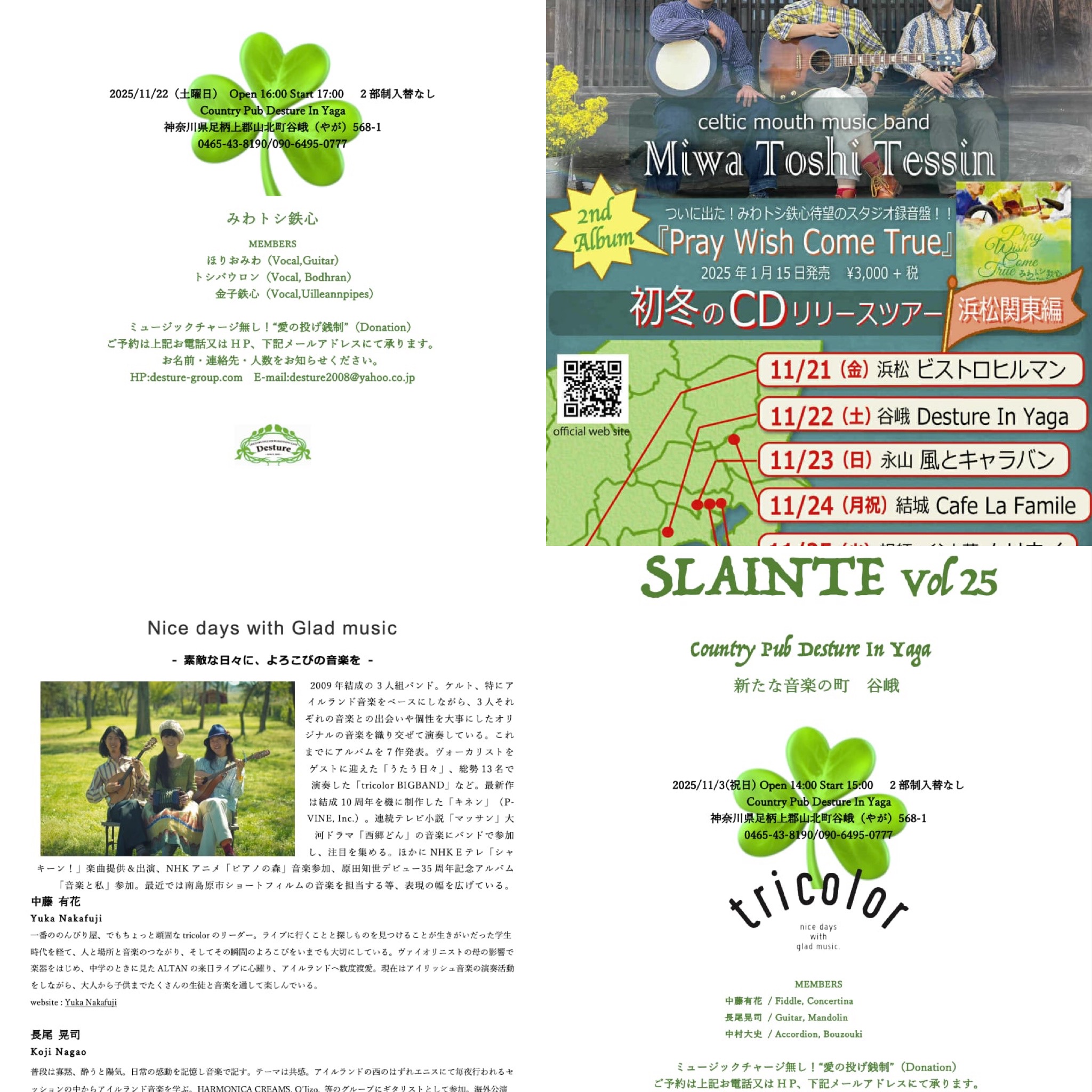SLAINTE Vol 25  ”tricolor”